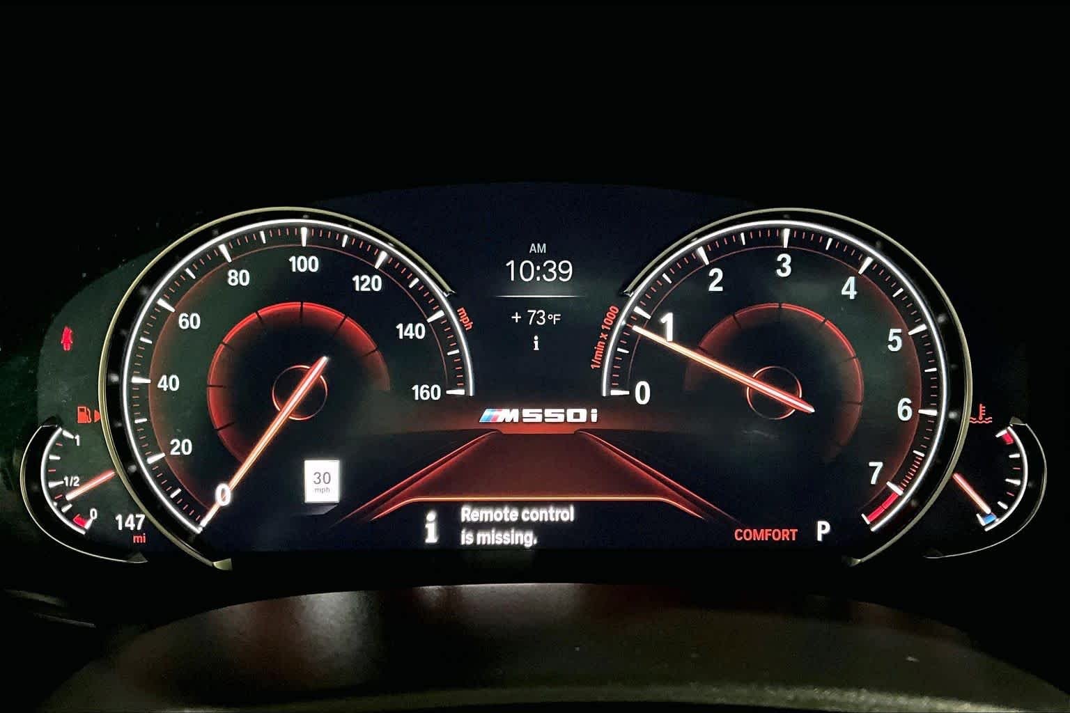 Used 2018 Bluestone Metallic BMW M550i xDrive image 25