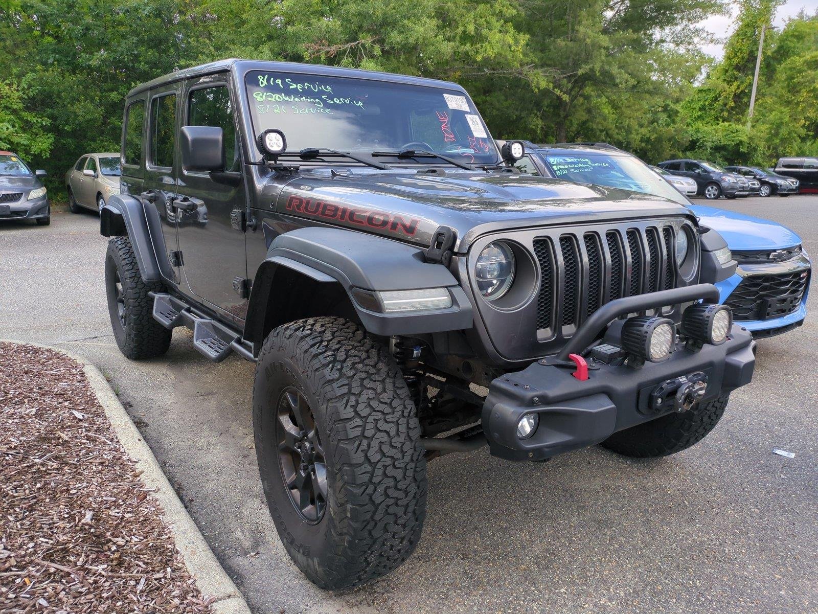 Used 2018 Granite Crystal Metallic Clearcoat Jeep Rubicon image 2