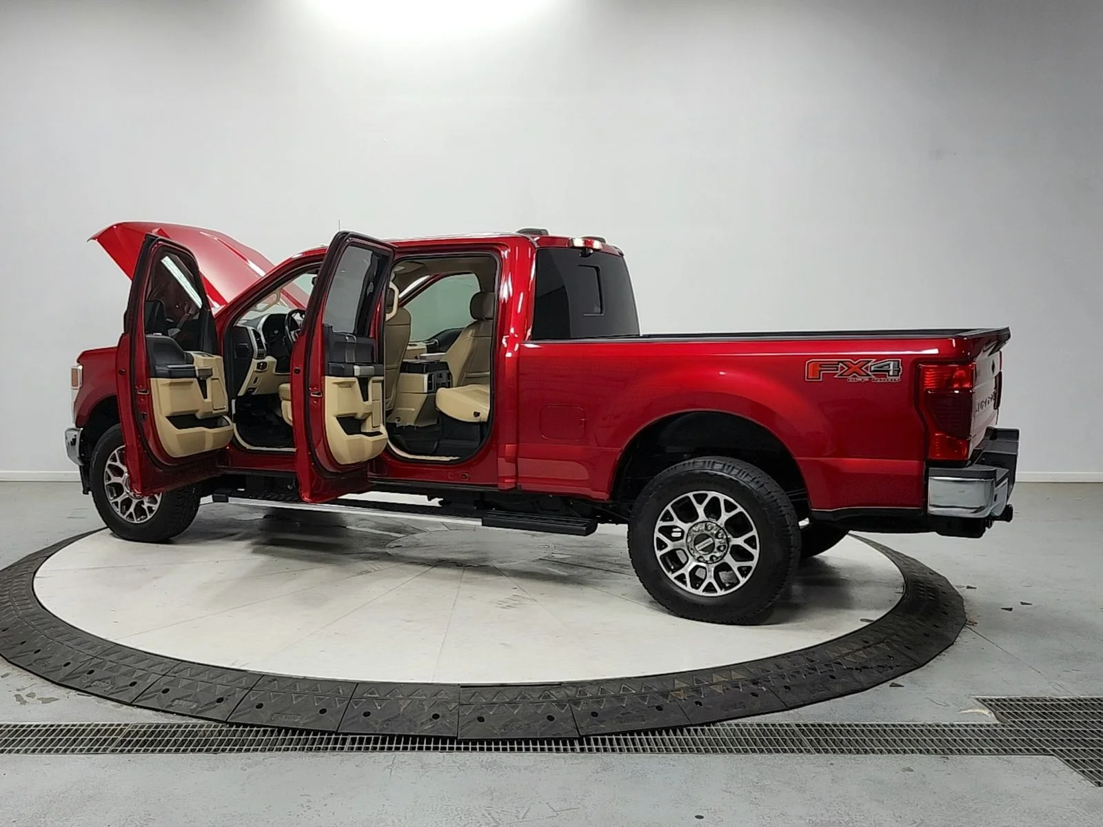 Used 2021 Red Ford Lariat image 13