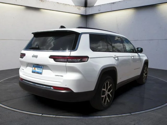 Used 2025 Bright White Clearcoat Jeep Limited image 5