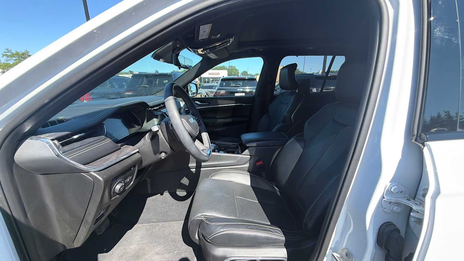 Used 2023 Bright White Clearcoat Jeep Overland image 11