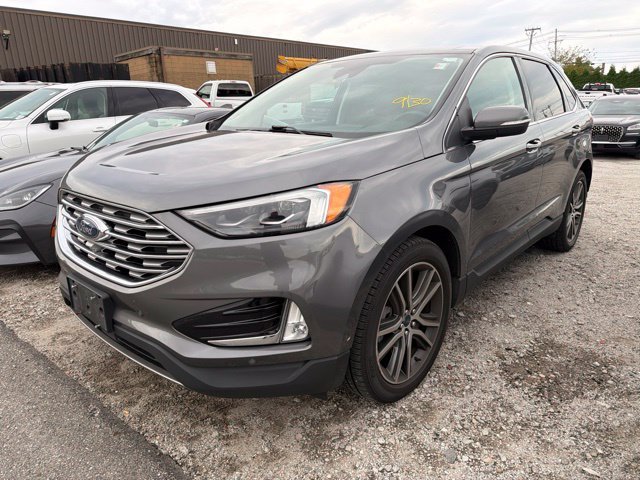 Used 2021 Carbonized Gray Metallic Ford Titanium image 3