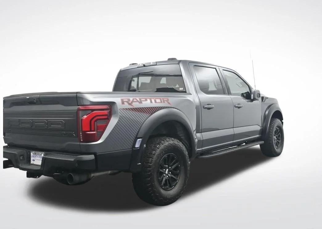 Used 2025 Gray Metallic Ford Raptor image 6
