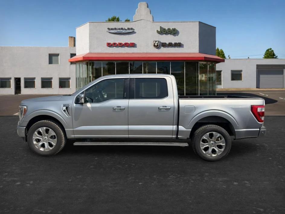 Used 2023 Iconic Silver Metallic Ford Platinum image 3