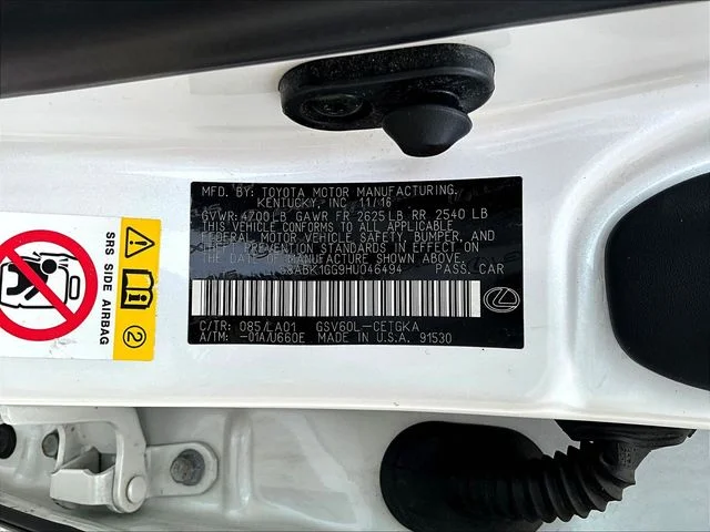Used 2017 White Lexus 350 image 9