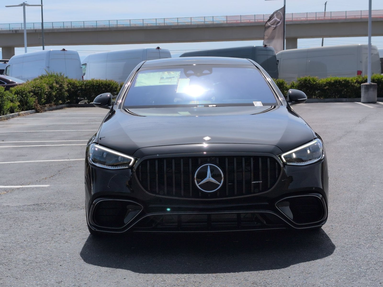 New 2026 Obsidian Black Metallic Mercedes-Benz AMG® S 63 E image 6