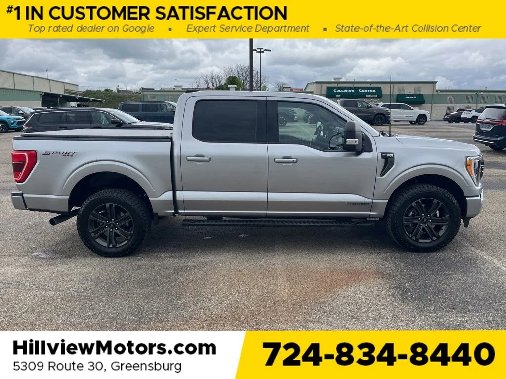 Used 2022 Silver Metallic Ford XLT image 7