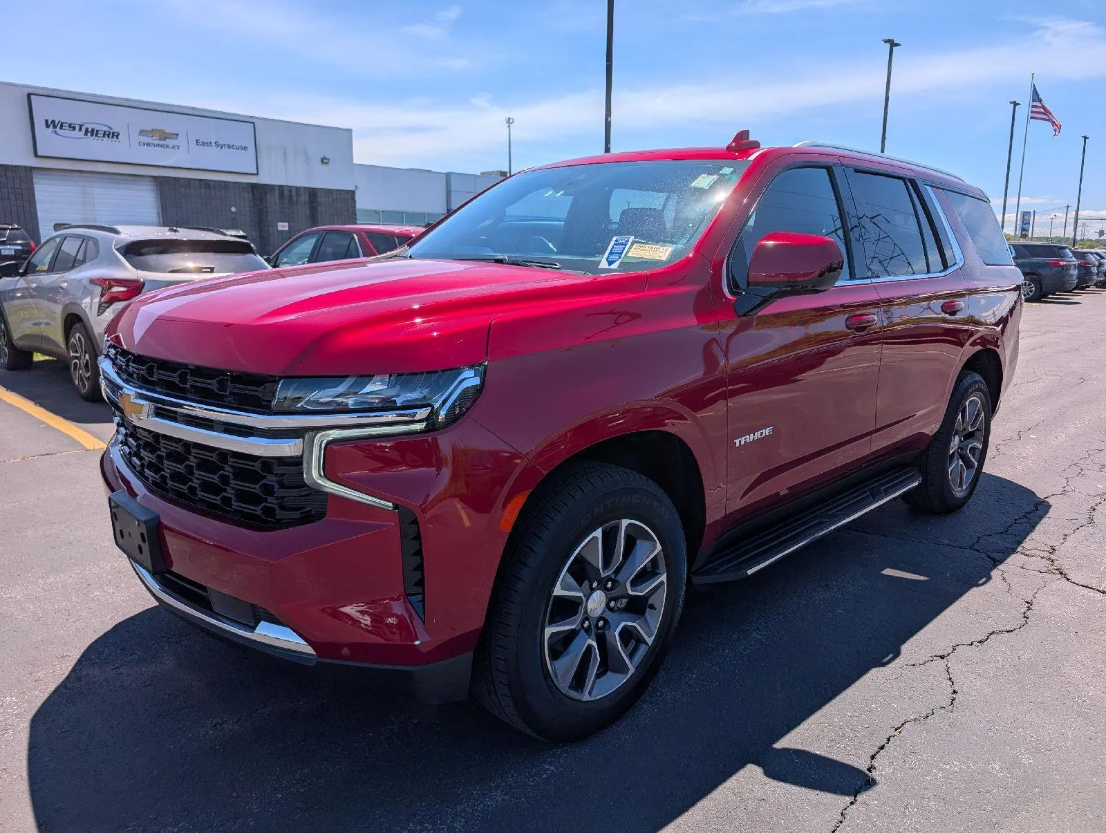 Used 2023 Radiant Red Tintcoat Chevrolet LS image 4