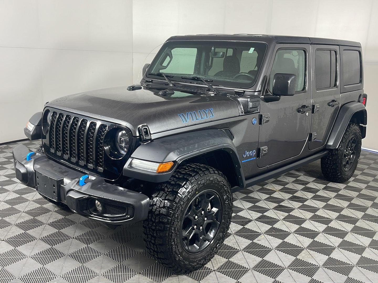 Used 2023 Jeep Wrangler 4xe Willys 4XE with VIN 1C4JJXN68PW690773 for sale in Salida, CO