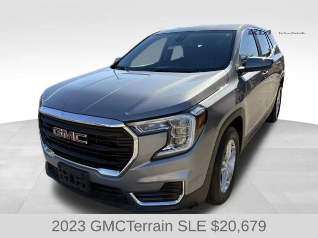Used 2023 Silver GMC SLE image 4