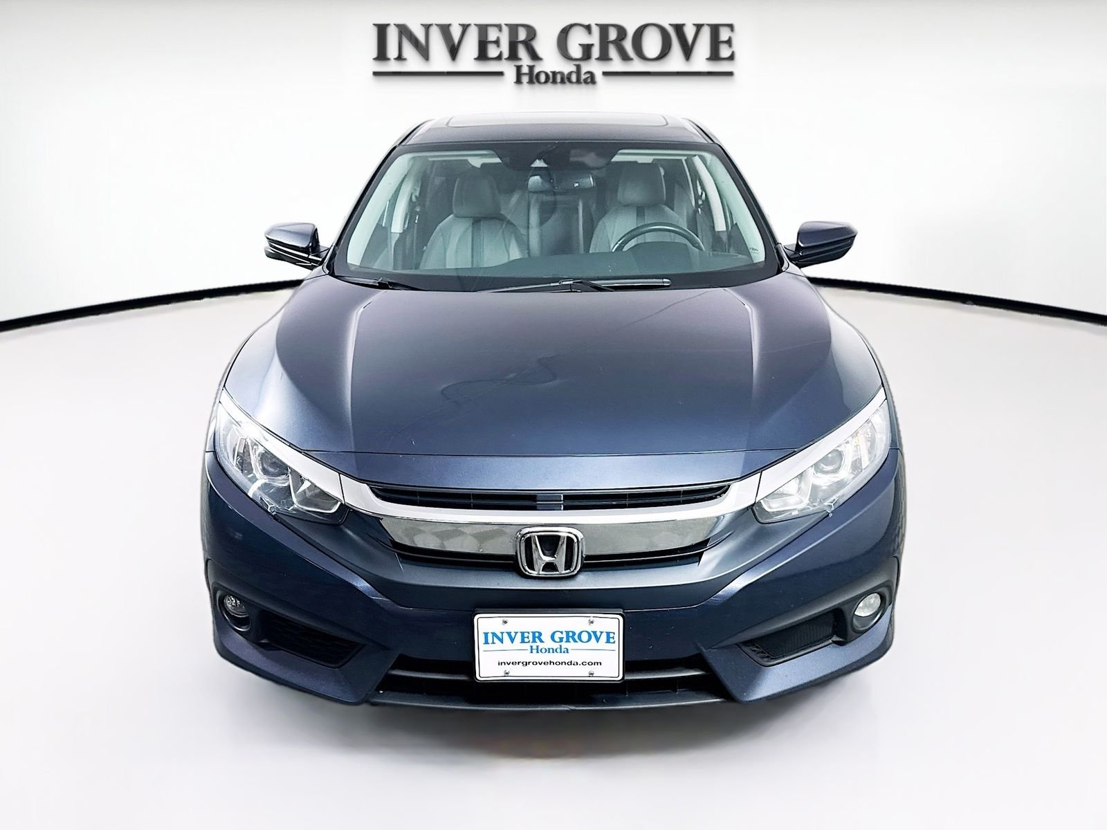 Used 2017 Honda Civic EX-L with VIN 19XFC1F85HE031395 for sale in Inver Grove Heights, Minnesota