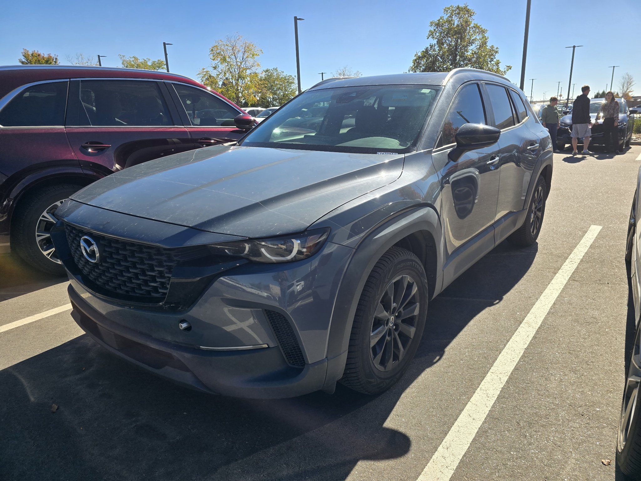 Used 2023 Polymetal Gray Metallic Mazda 2.5 S Preferred Plus Package image 1