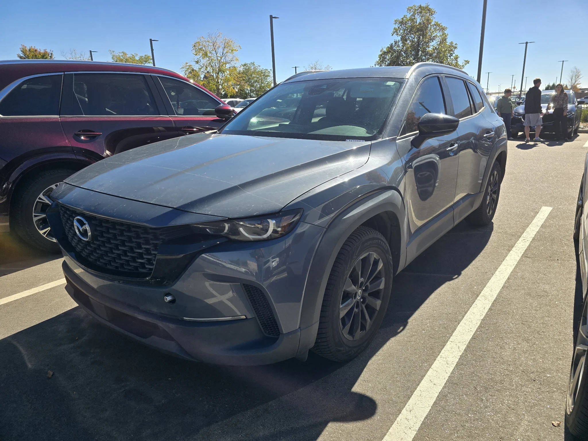 Used 2023 Polymetal Gray Metallic Mazda 2.5 S Preferred Plus Package image 1