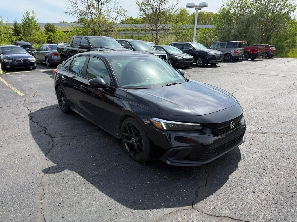 Certified Used 2023 Crystal Black Pearl Honda 2.0L 4D SPORT image 4