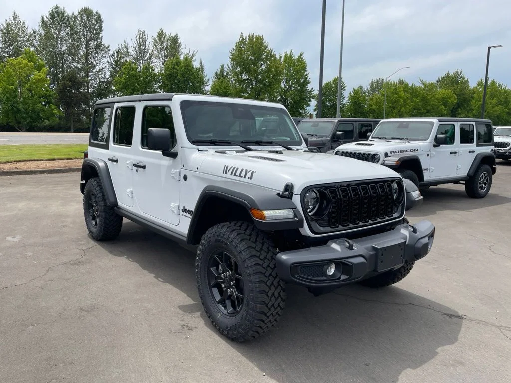 New 2026 Bright White Clear-Coat Exterior Paint Jeep Willys image 6