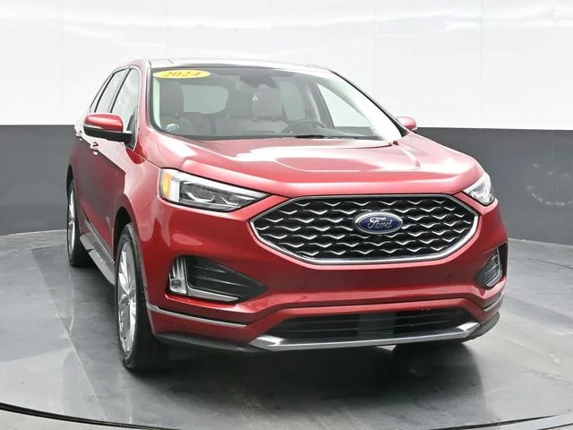 Used 2024 Red Ford Titanium image 6