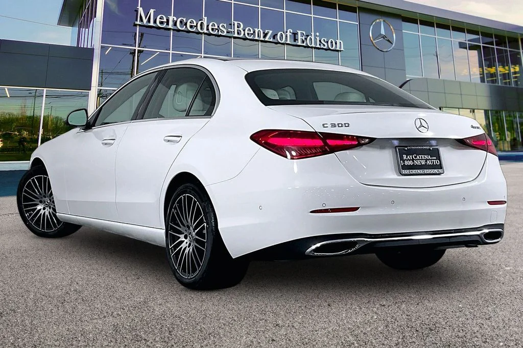 New 2026 White Mercedes-Benz C 300 image 3