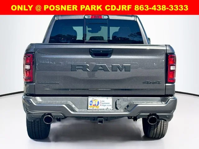 New 2026 Granite Crystal Metallic Clear-Coat Exterior Paint RAM BIG HORN image 6