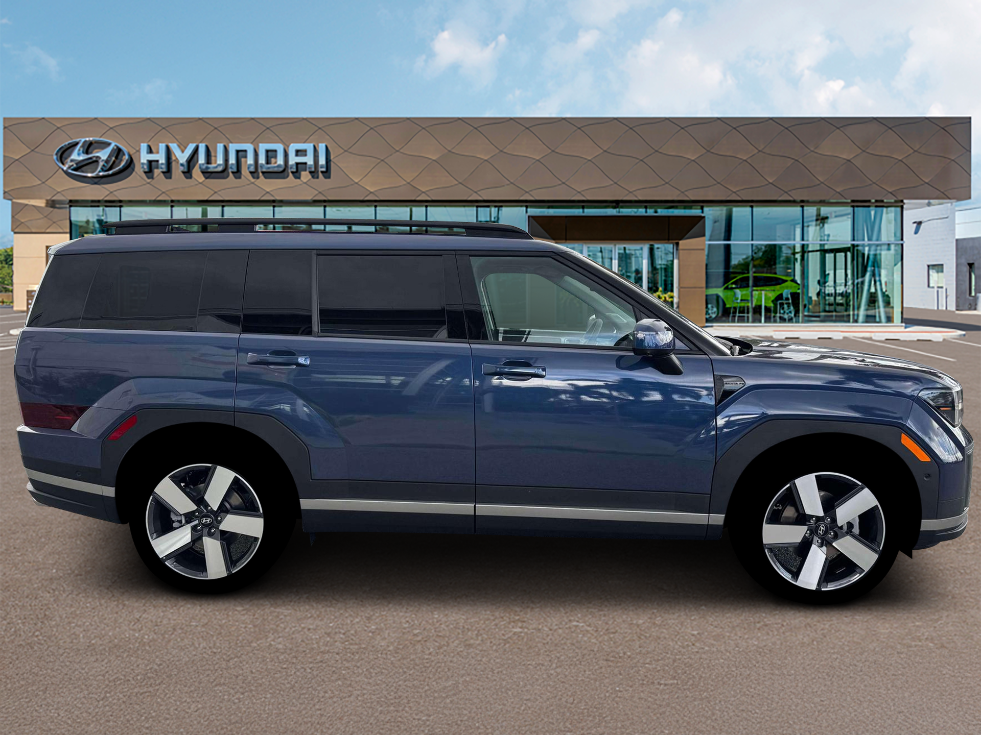 New 2026 Atlantis Blue Hyundai Limited AWD image 9