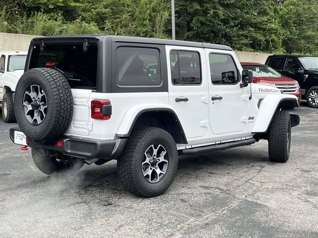 Certified Used 2022 White Jeep Unlimited Rubicon image 3