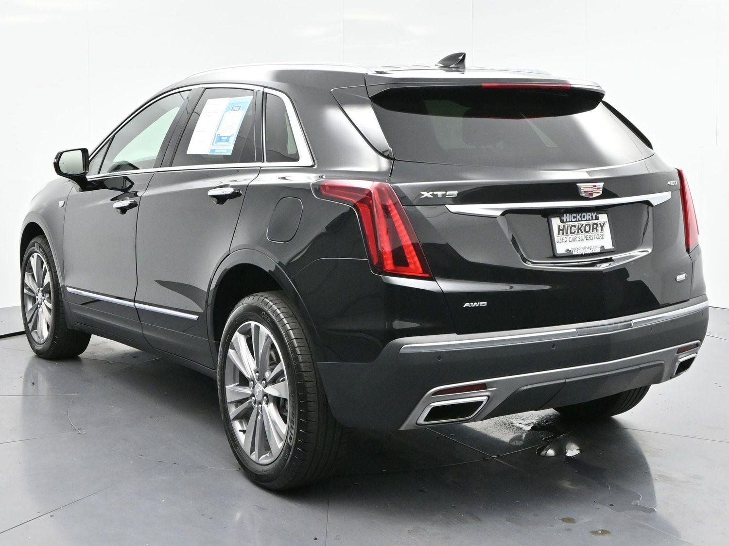 Used 2025 Stellar Black Metallic Cadillac AWD Premium Luxury image 2