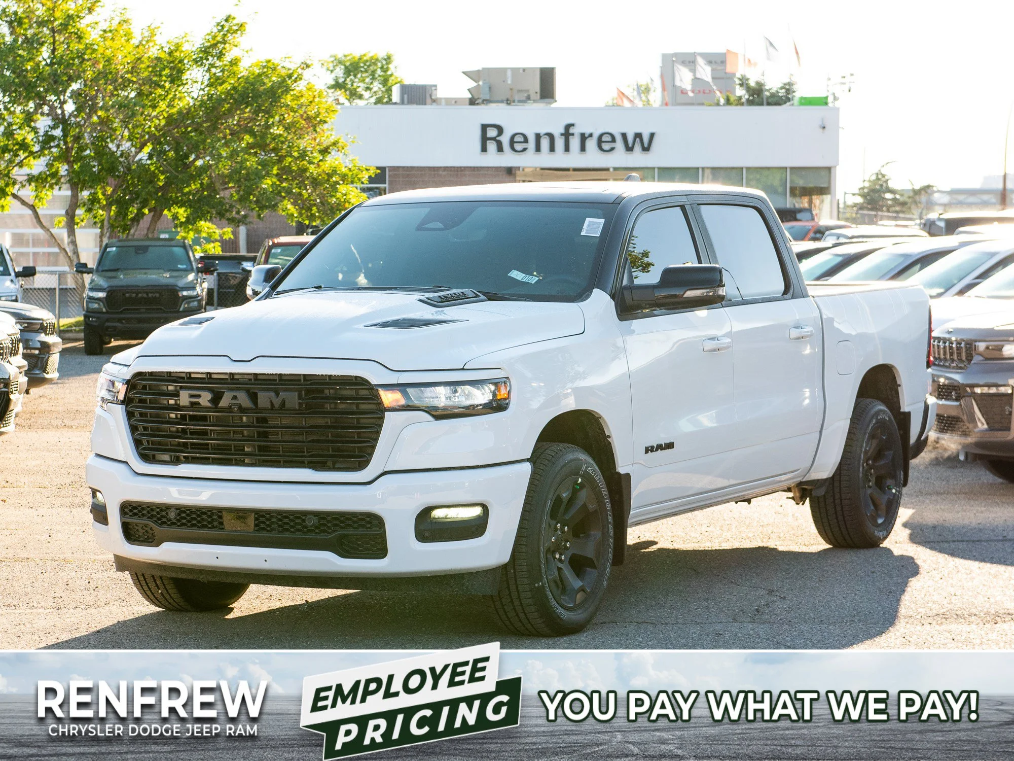 New 2026 White RAM Sport* image 1