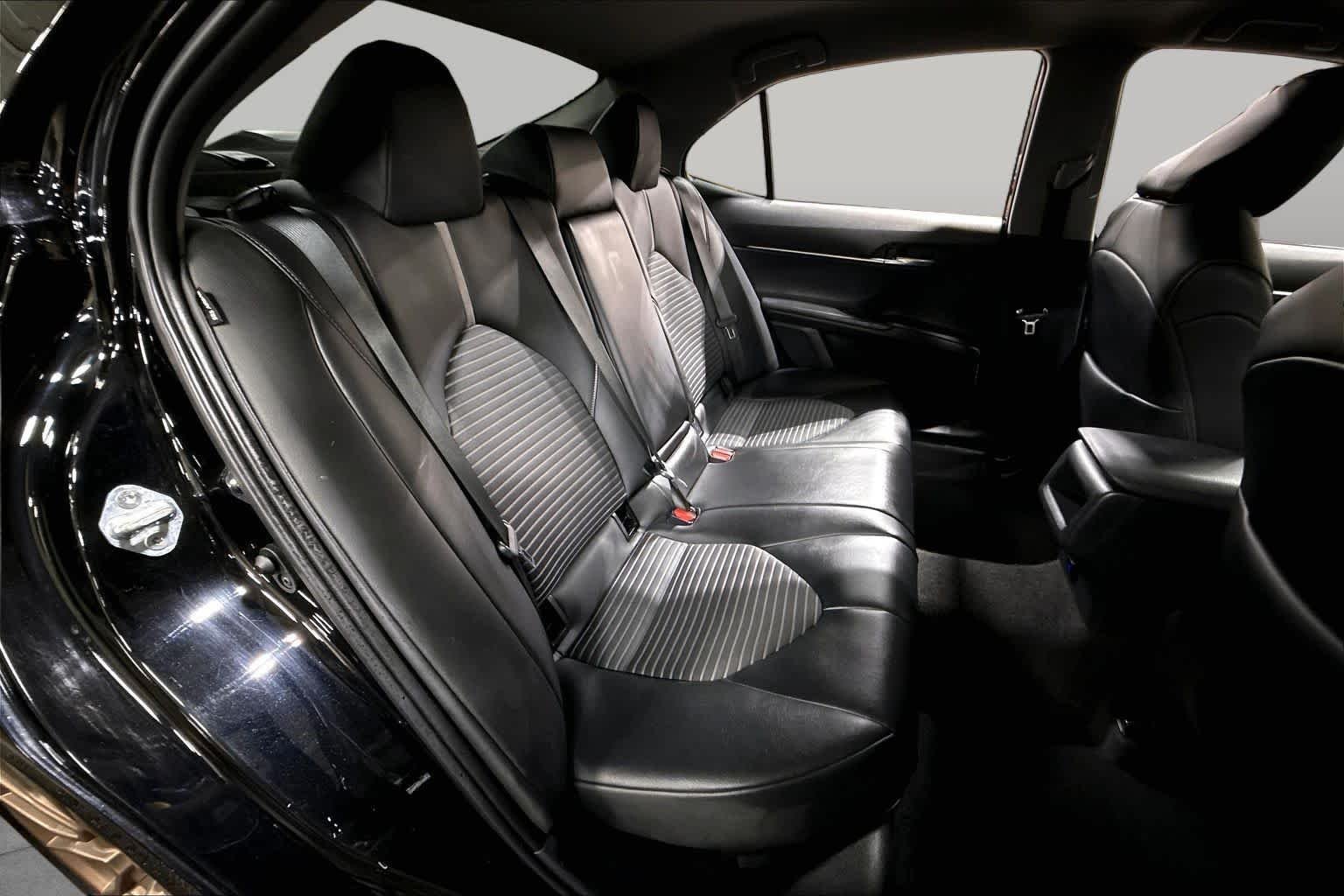 Used 2024 Midnight Black Metallic Toyota Hybrid SE Nightshade image 20