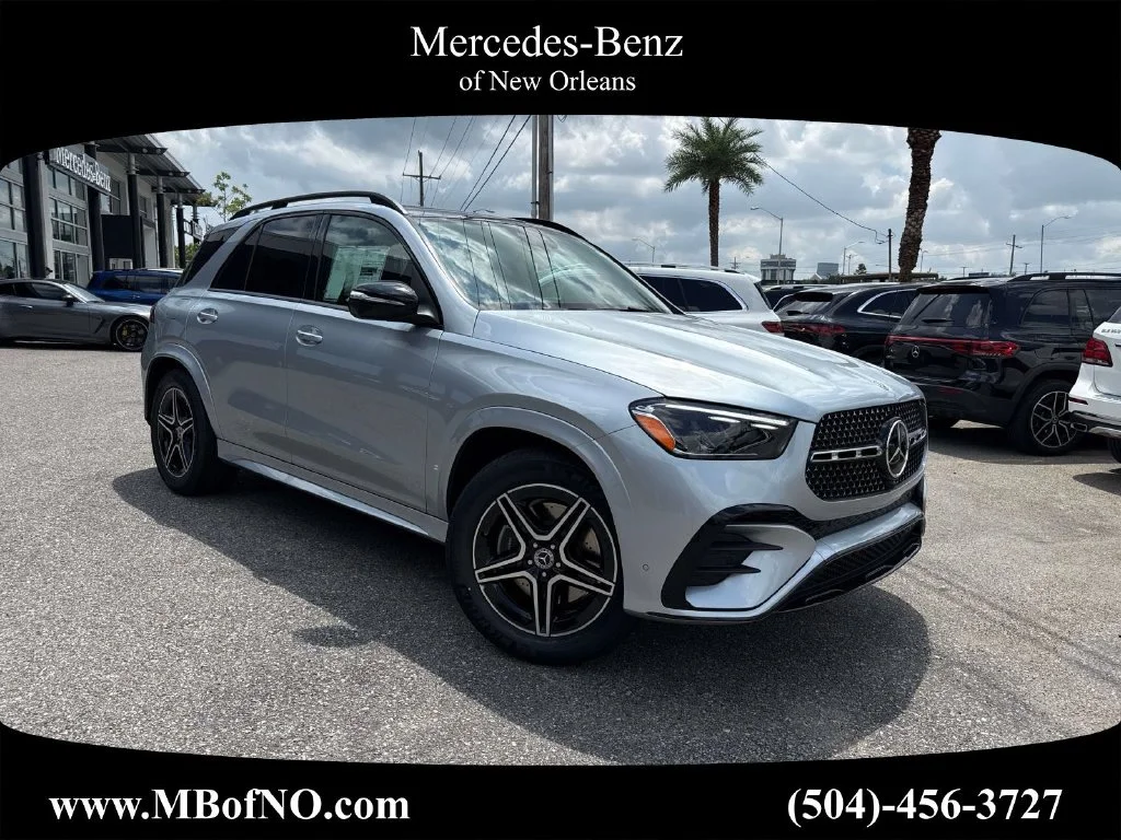 Certified Used 2025 Silver Mercedes-Benz GLE 350 image 1