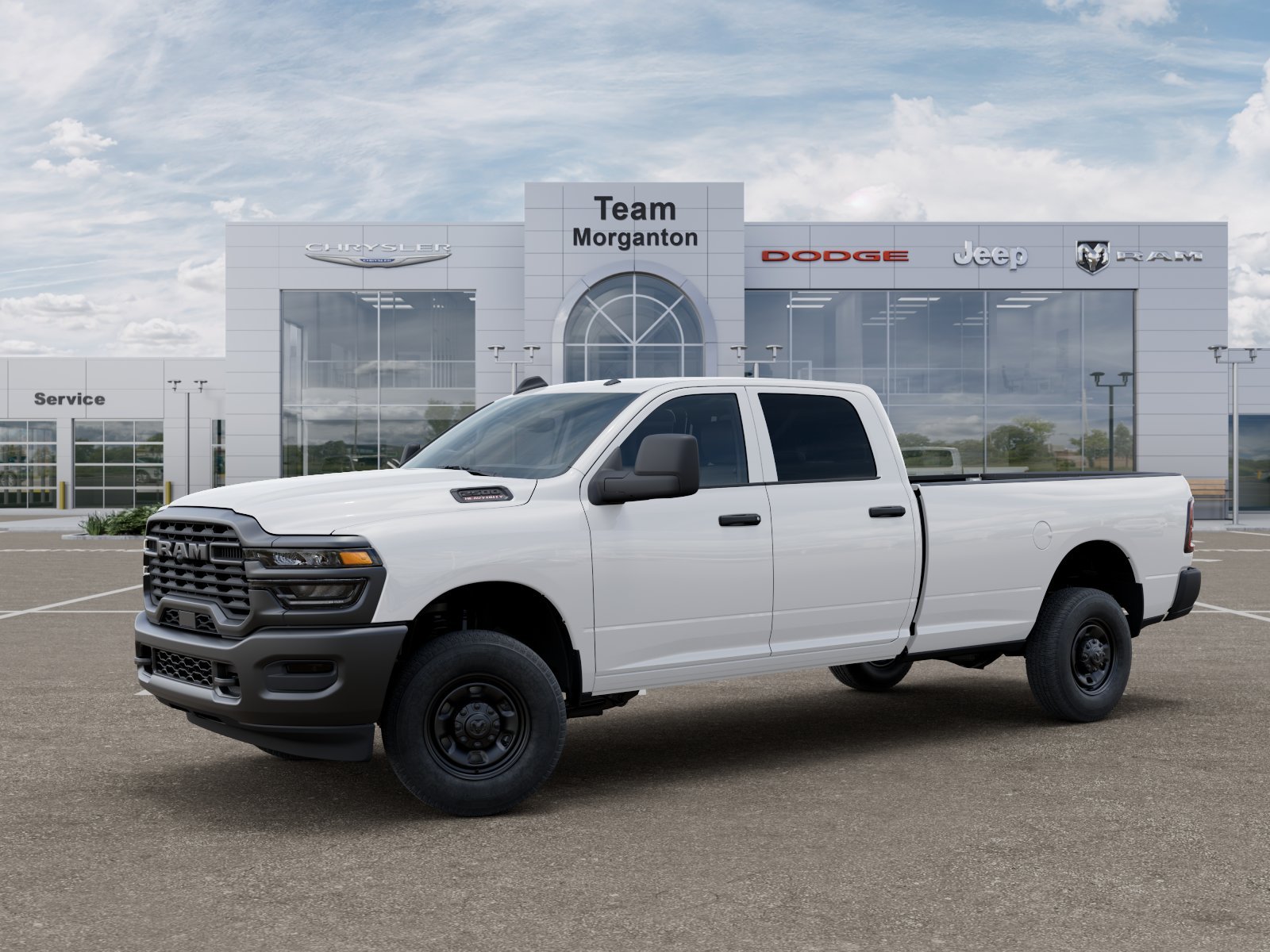 New 2026 Bright White Clear-Coat Exterior Paint RAM Tradesman image 29