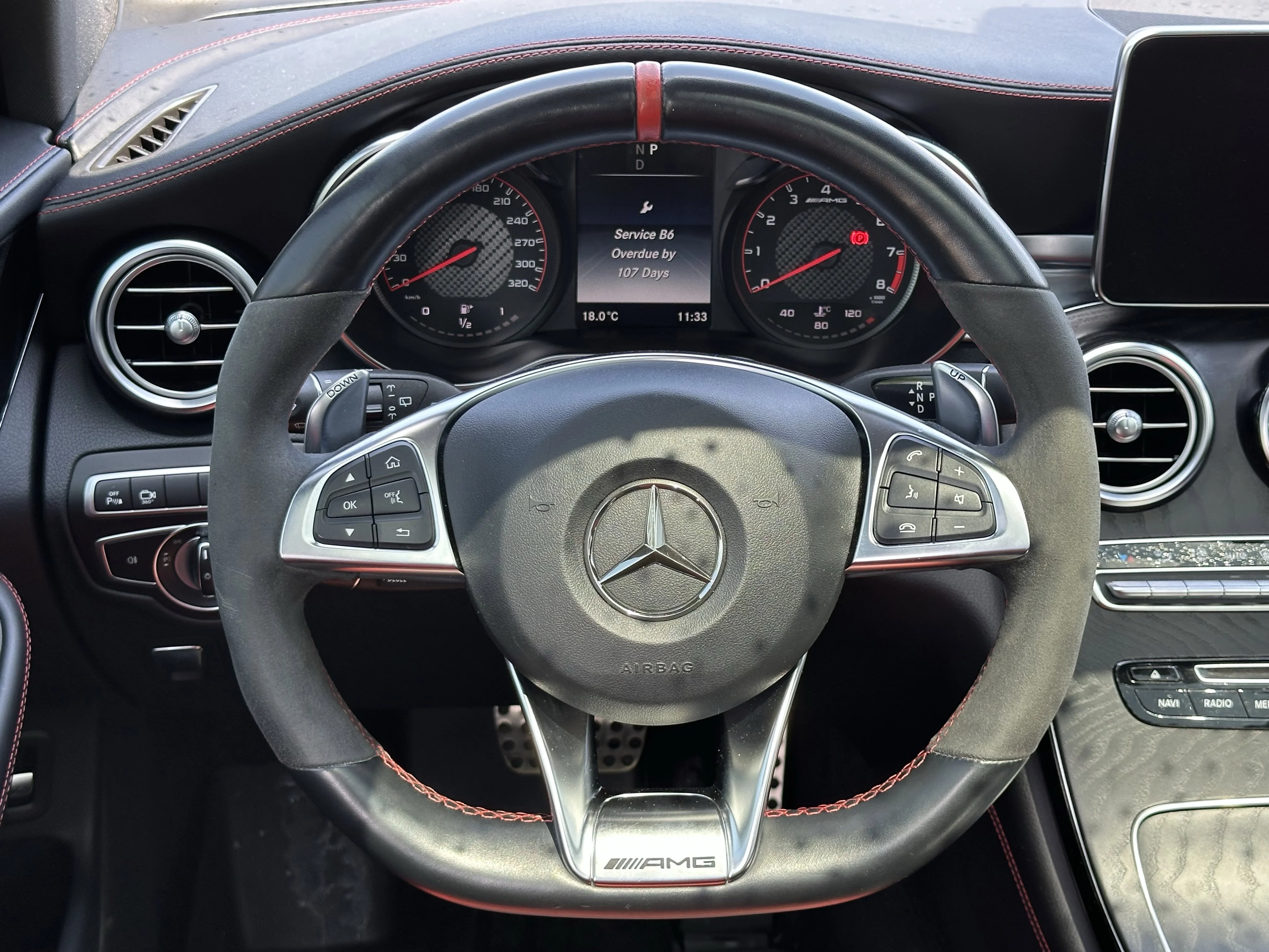 Used 2019 Black Mercedes-Benz AMG GLC 63 S image 11