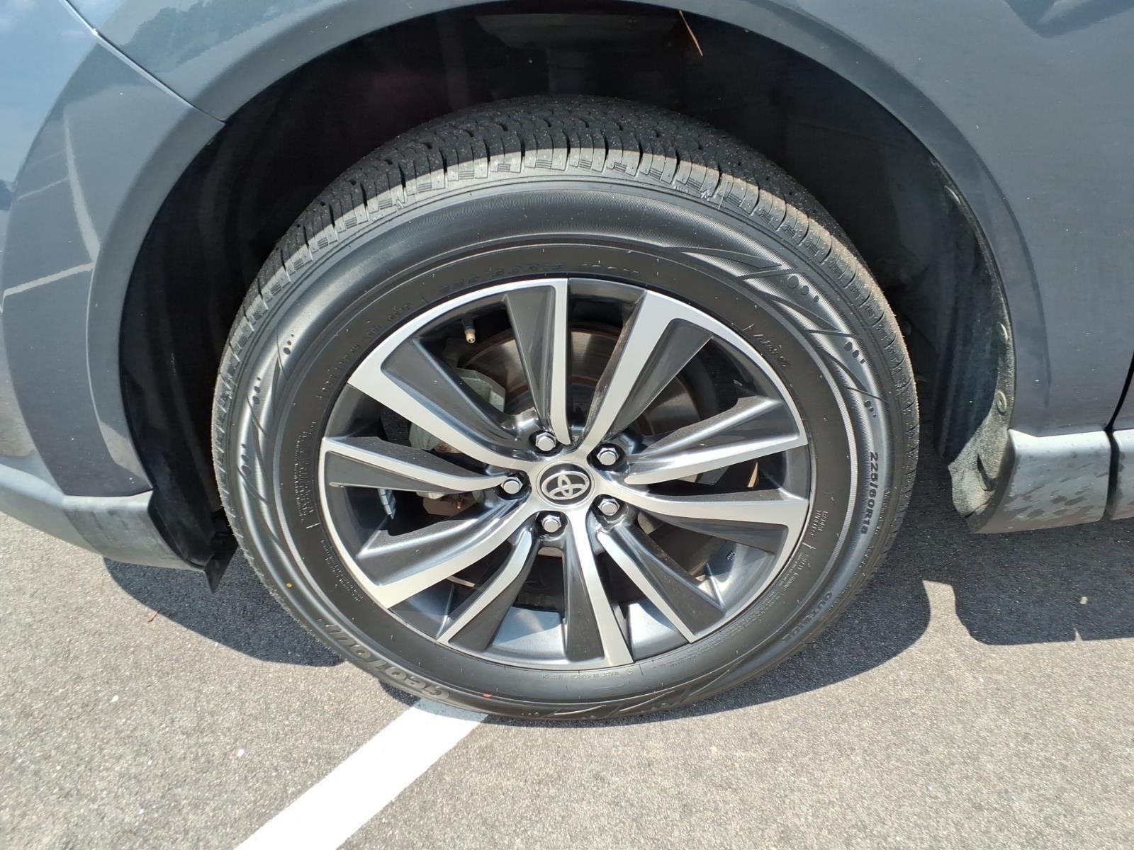 Used 2021 Coastal Gray Metallic Toyota LE image 13