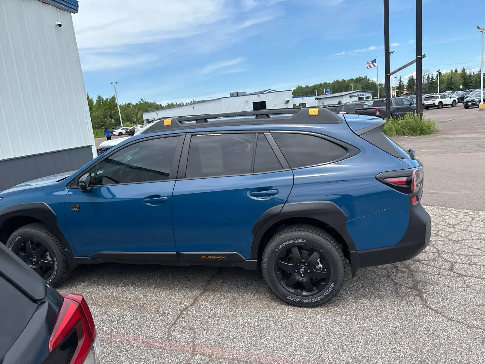 Used 2024 Geyser Blue Subaru Wilderness image 14