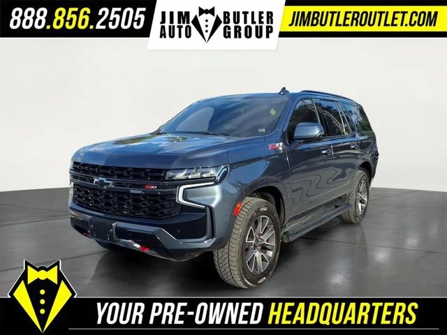 Used 2021 SHADOW GRAY METALLIC Chevrolet Z71 image 1