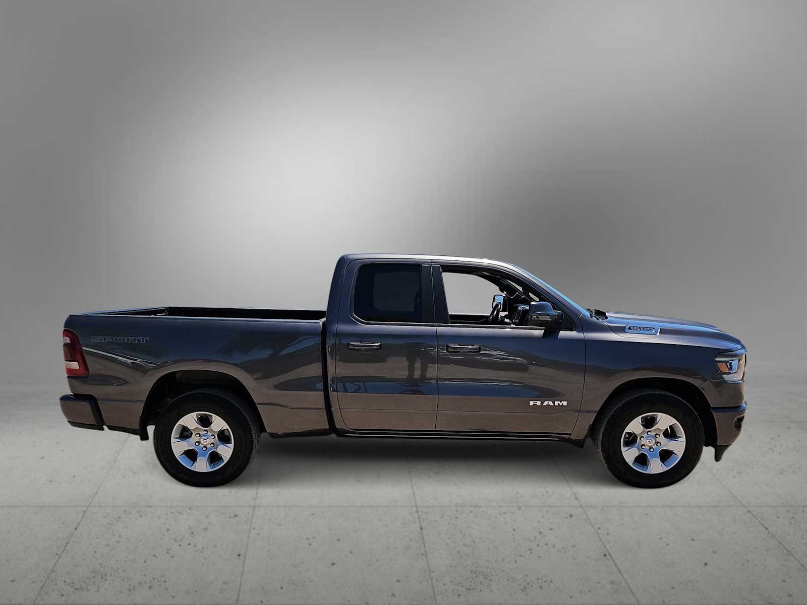 Used 2023 Granite Crystal Metallic Clearcoat Ram Big Horn image 9