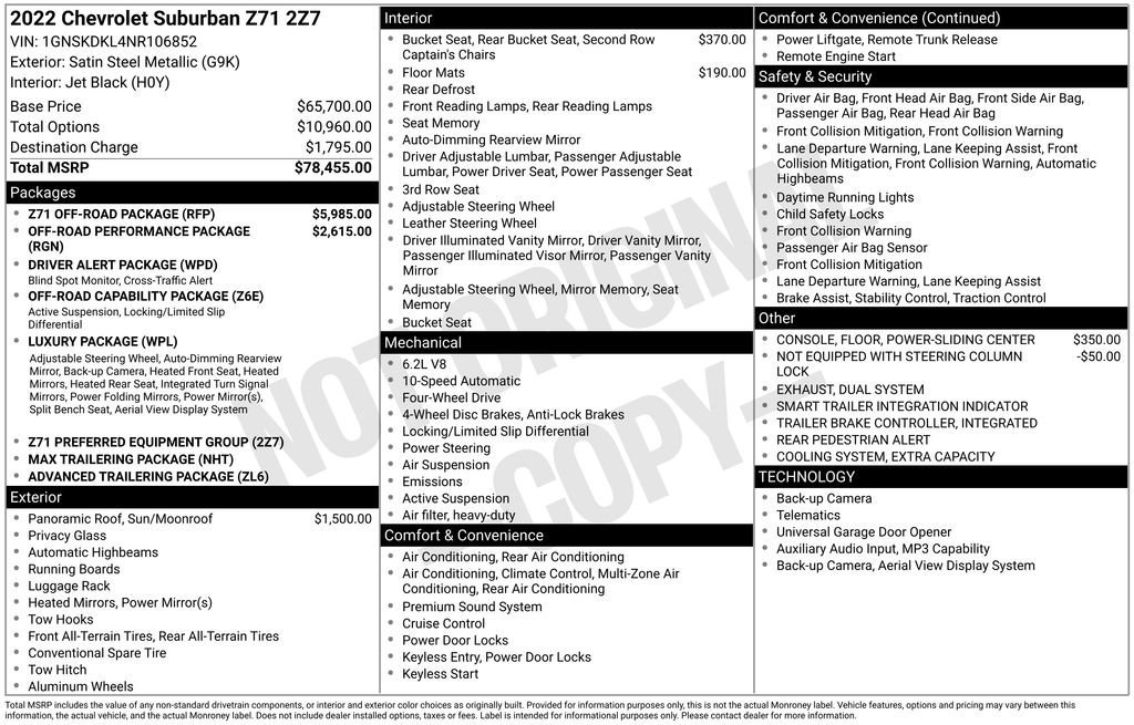 Used 2022 Satin Steel Metallic Chevrolet Z71 image 6