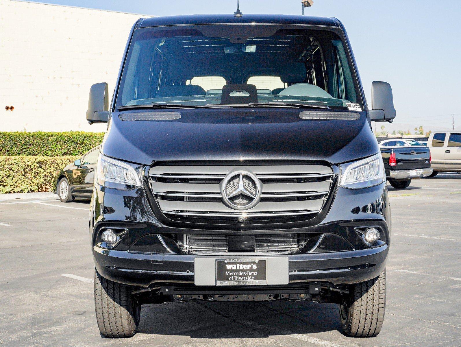 New 2026 Obsidian Black Metallic Mercedes-Benz 2500 Standard Roof I4 Diesel HO 144 AWD image 2