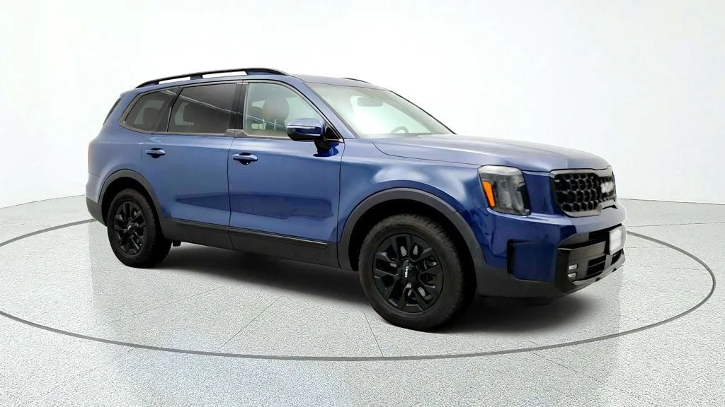 Used 2024 Midnight Lake Blue Kia SX X-Pro AWD image 3