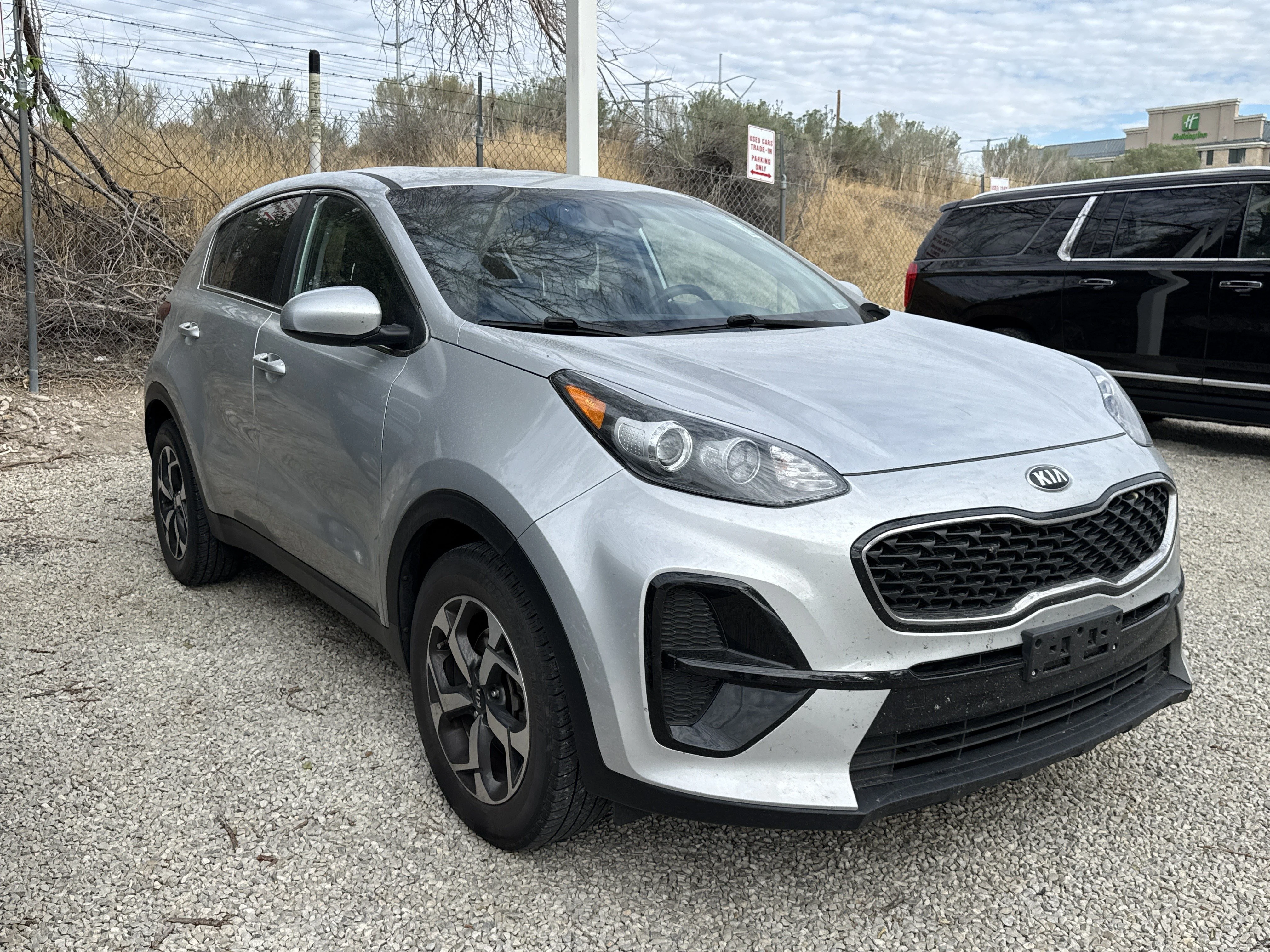 Used 2020 Sparkling Silver Kia LX image 2
