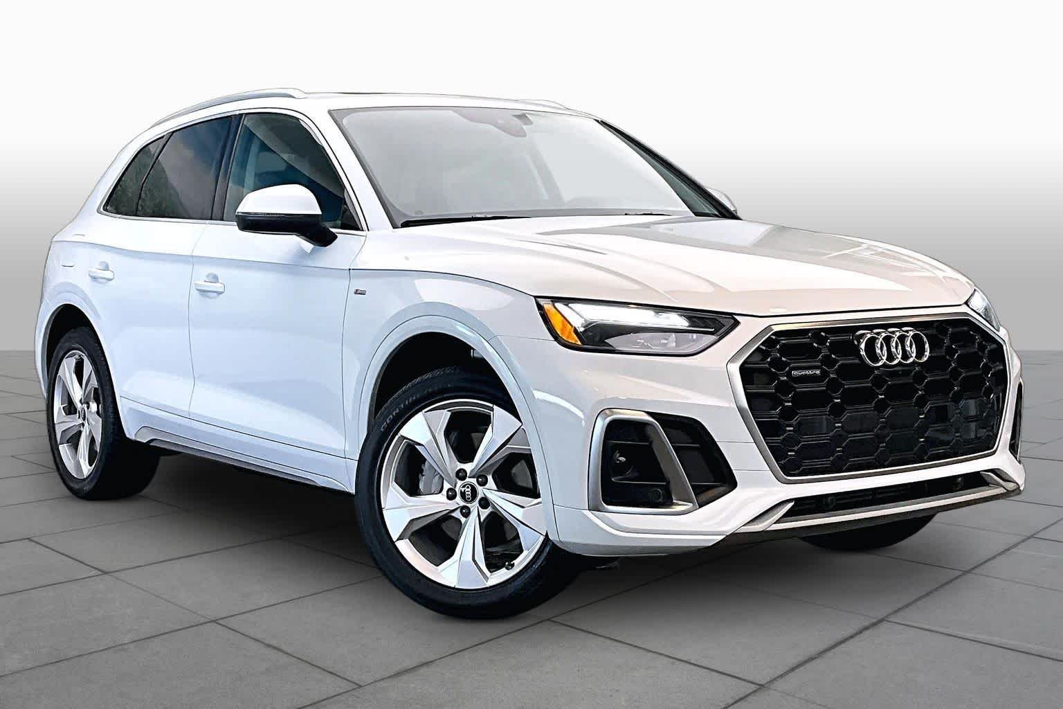 Used 2022 Glacier White Metallic Audi S line Premium Plus image 3