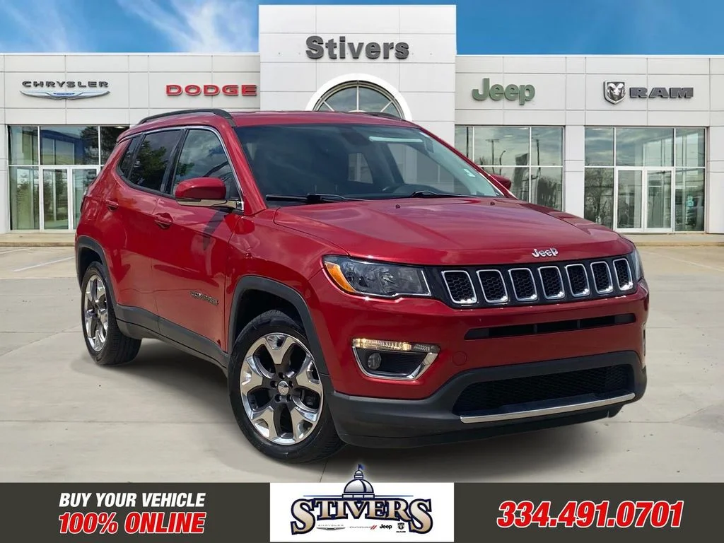Used 2019 Red Jeep Limited image 1
