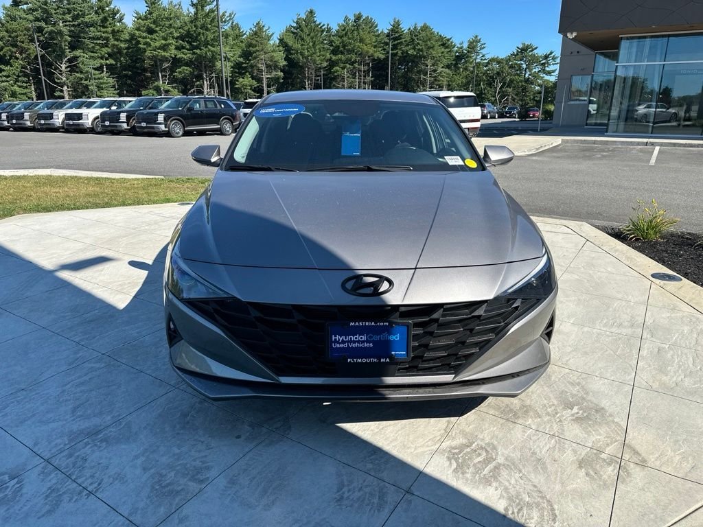 Certified 2023 Hyundai Elantra SEL with VIN KMHLS4AG4PU435886 for sale in Plymouth, MA