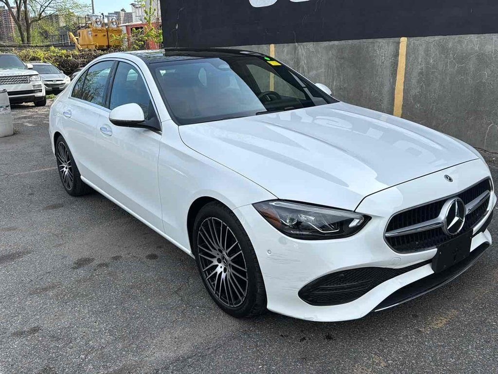 Used 2023 White Mercedes-Benz C 300 image 3