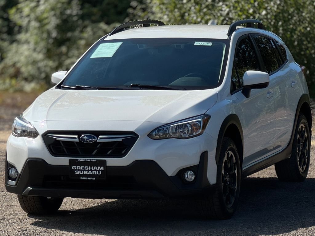 Used 2021 Crystal White Pearl Subaru Premium image 3