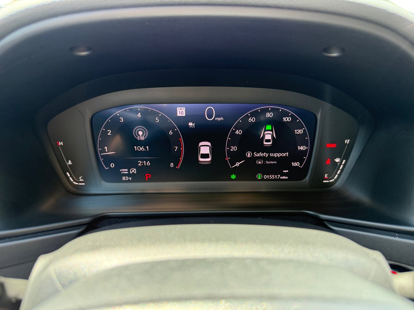 Used 2024 Platinum White Pearl Honda LX image 11