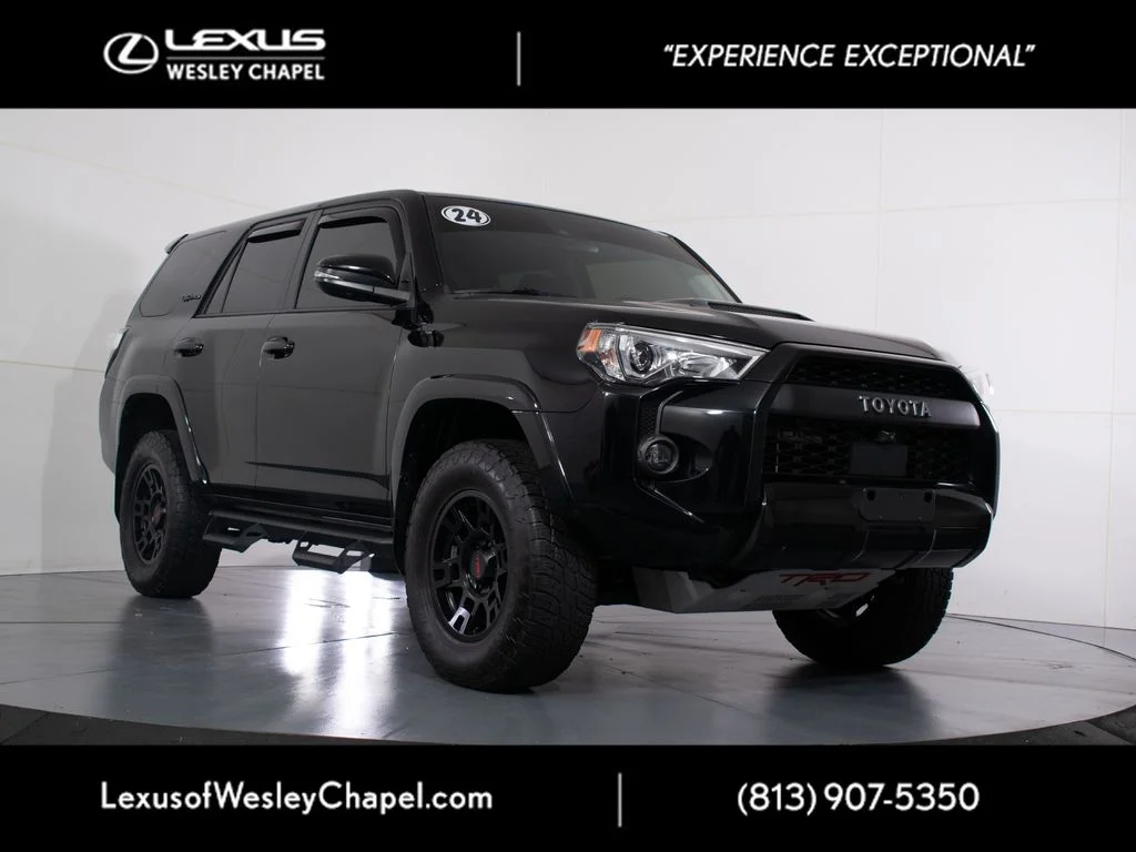 Used 2024 Black Toyota TRD Pro image 1