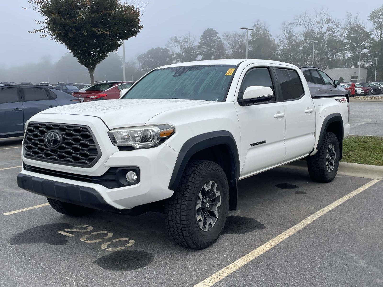 Used 2021 Super White Toyota TRD Off Road image 2