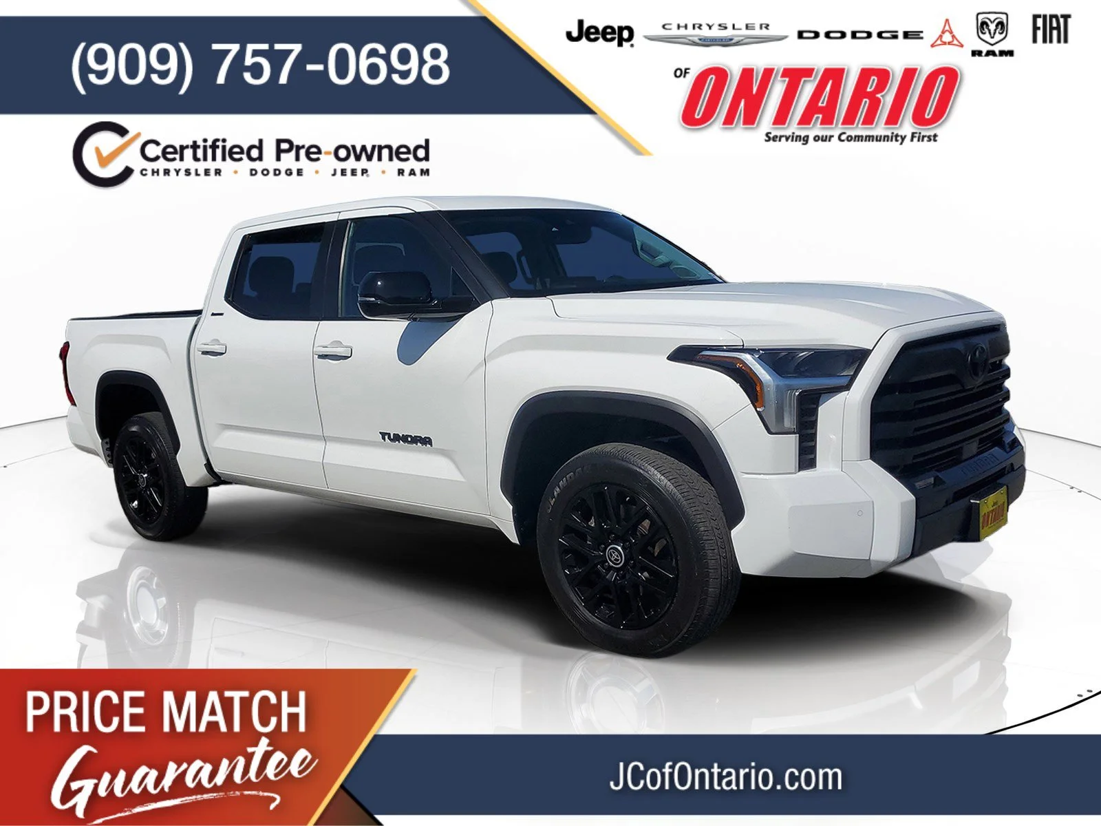 Certified Used 2024 White Toyota Limited image 1