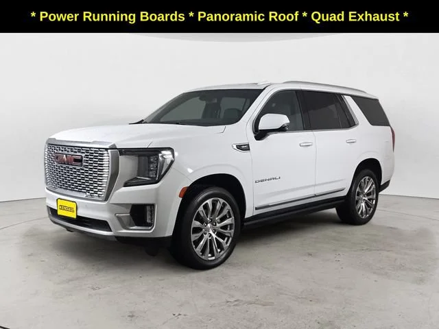 Used 2022 Summit White GMC Denali image 1