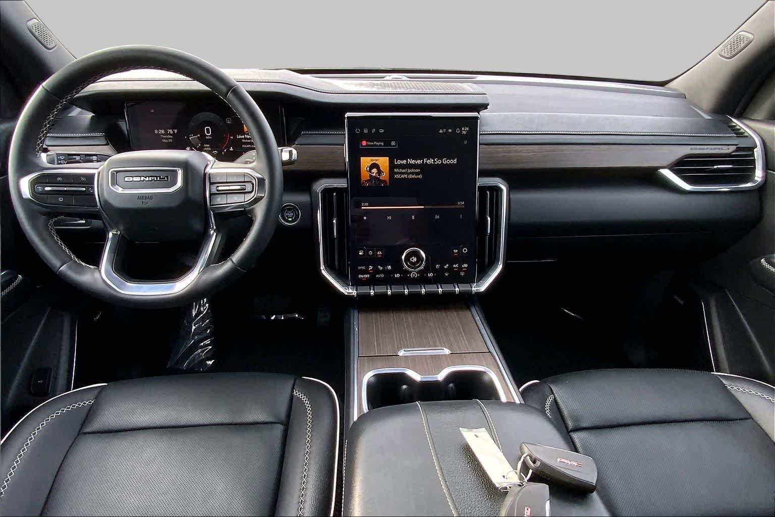 Used 2025 Ebony Twilight Metallic GMC FWD Denali image 15
