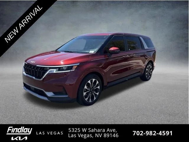 Certified Used 2023 Red Kia EX image 1
